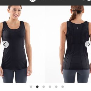 Lululemon Run: Stay On Course Tank Top Size L